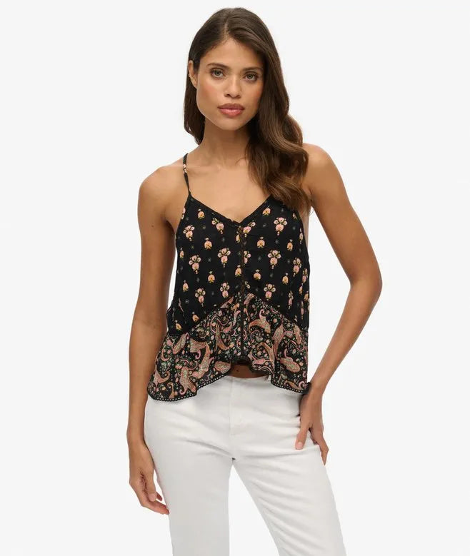 Ladder Trim Cami Top