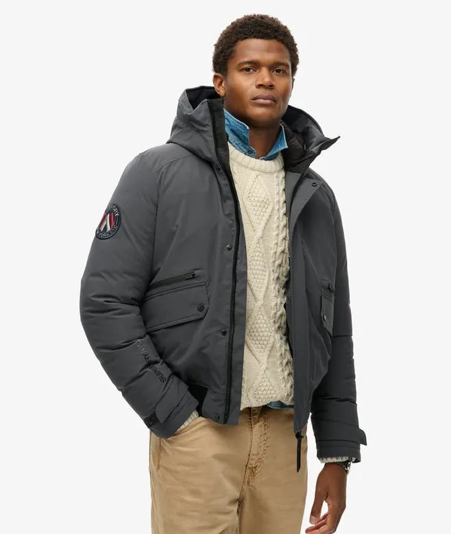 City Padded Bomber Jacket