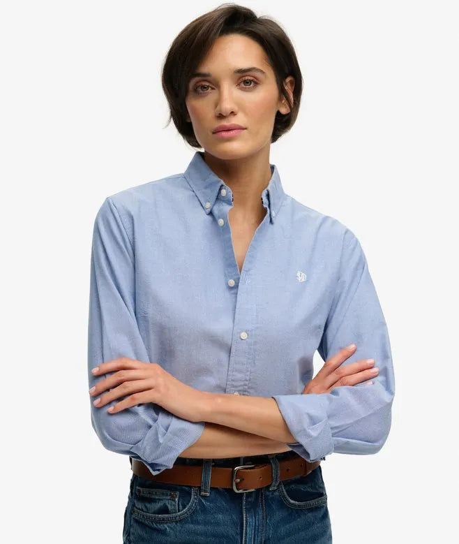 Slim Oxford Button Down Long Sleeve Shirt