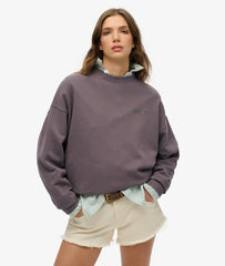 Old School Tattoo Oversized Crew Sweatshirt