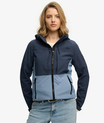 Hooded Colourblock Trekker Jacket