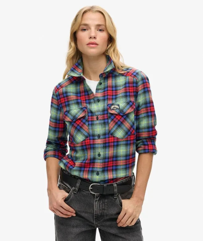 Lumberjack Check Flannel Shirt
