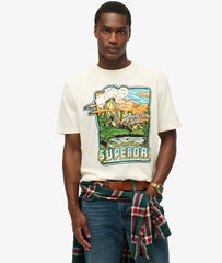 Neon Travel Graphic Loose T-Shirt