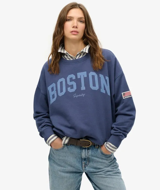 Athletic Essentials Relaxed Crew Sweatshirt