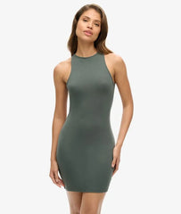 Cross Back Mini Bodycon Dress