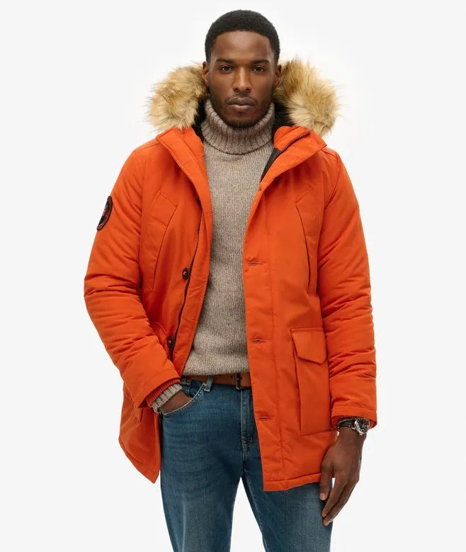 Hooded Everest Faux Fur Parka
