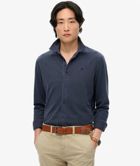 Vintage Destroy Pique Long Sleeve Shirt