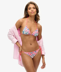 String Triangle Bikini Top
