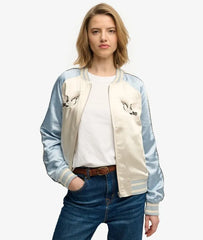 Suikajan Embroidered Bomber Jacket