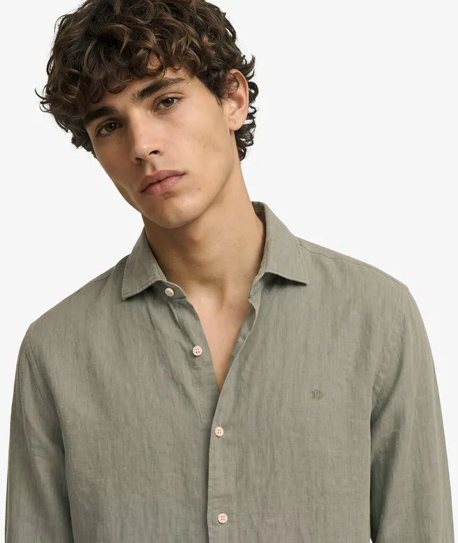 Riviera Long Sleeve Linen Shirt