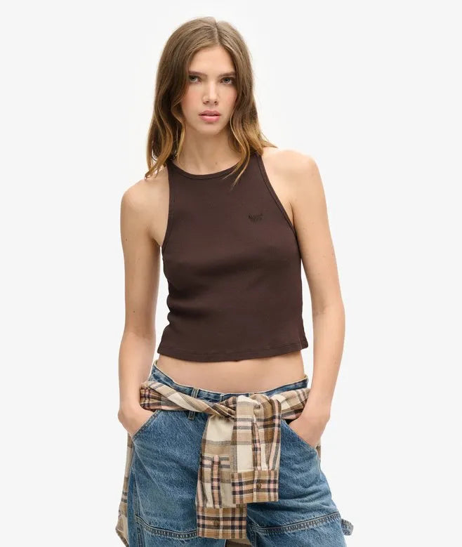 Essential Logo Racer Vest Top