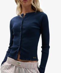 Athletic Essentials Ribbed Cardigan
