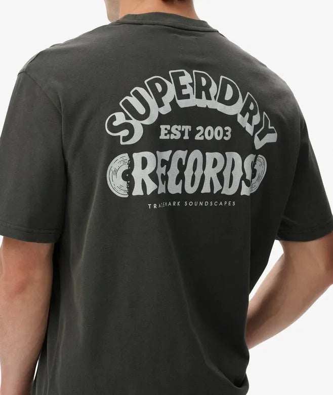 Record Label Oversized T-Shirt