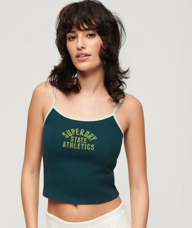 Athletic Essentials Crop Cami Top