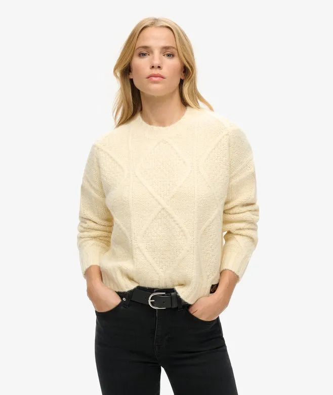 Chunky Cable Knit Jumper