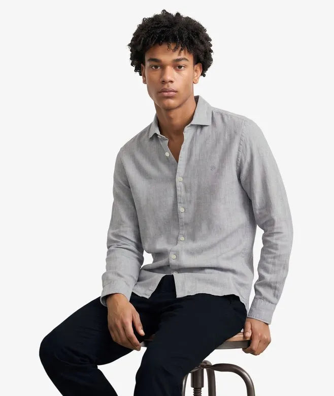 Riviera Long Sleeve Linen Shirt