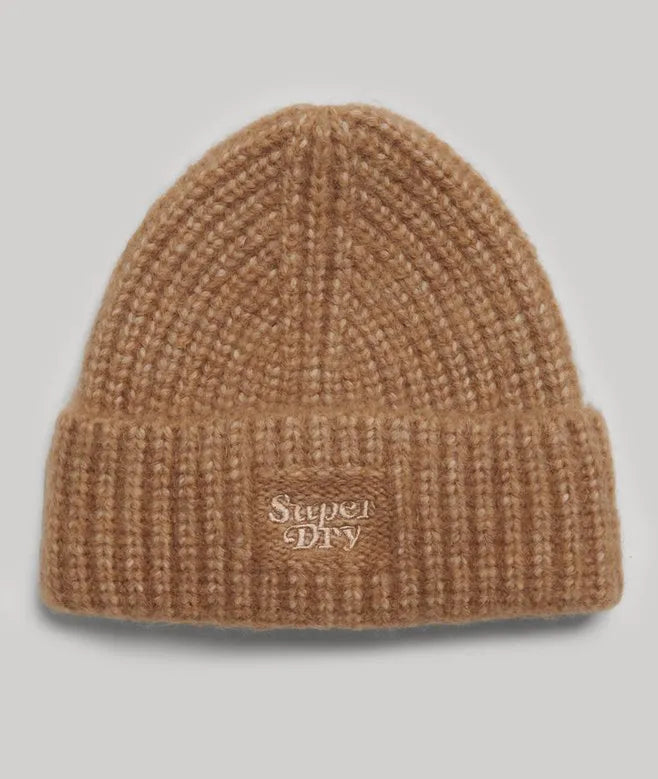 Rib Knit Beanie Hat