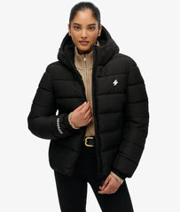 Hooded Spirit Sports Puffer Jacket