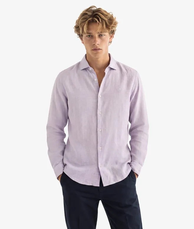 Riviera Long Sleeve Linen Shirt