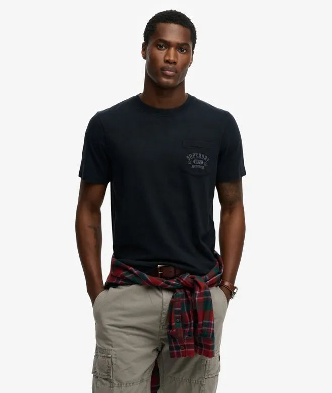 Vintage Prep Relaxed Pocket T-Shirt