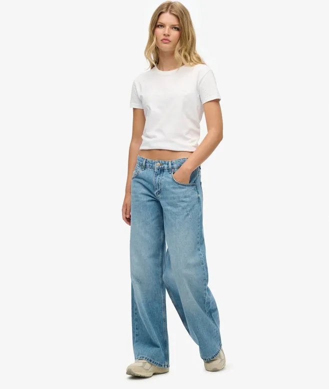 Mid Rise Baggy Jeans