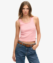 Athletic Essentials Vintage Lace Trim Vest Top