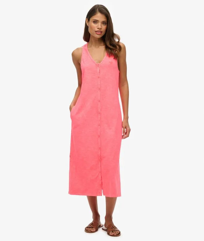 Beach Jersey Midi Dress