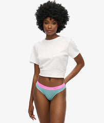 Organic Cotton Multi Logo Bikini Briefs