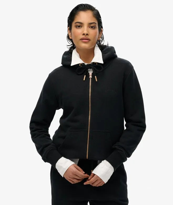 Essential Logo Zip Hoodie