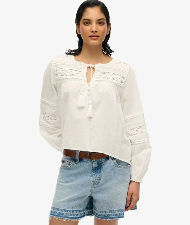 Ibiza Lace Blouse