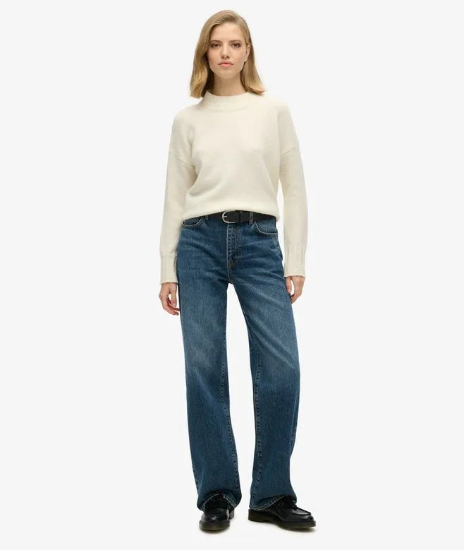 Organic Cotton Wide Leg Jeans
