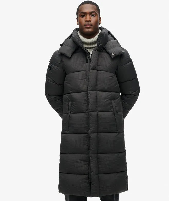 Ripstop Longline Puffer Coat