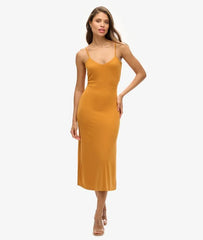 Jersey Open Back Dress