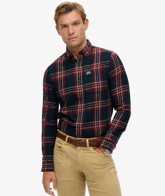 Long Sleeve Cotton Lumberjack Shirt