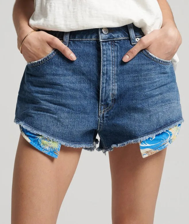 Vintage High Rise Cut Off Shorts