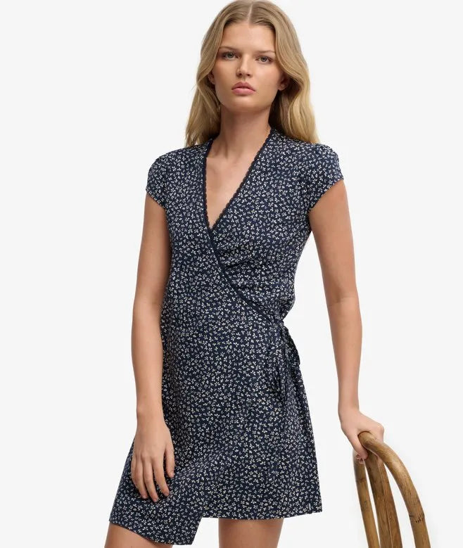 Athletic Essential Wrap Dress