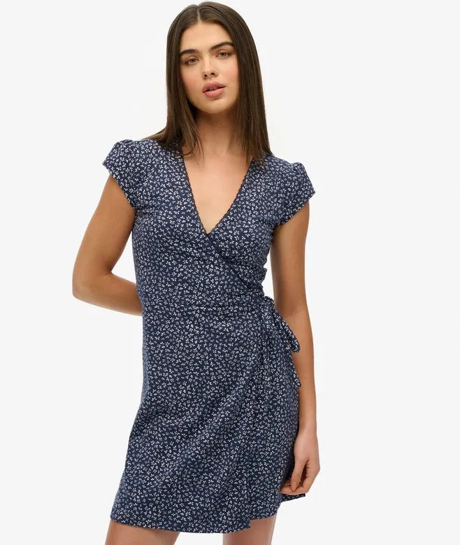 Athletic Essentials Wrap Dress