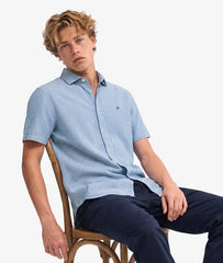 Riviera Short Sleeve Linen Shirt