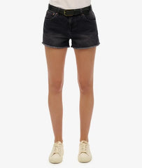 Mid Rise Denim Hot Shorts