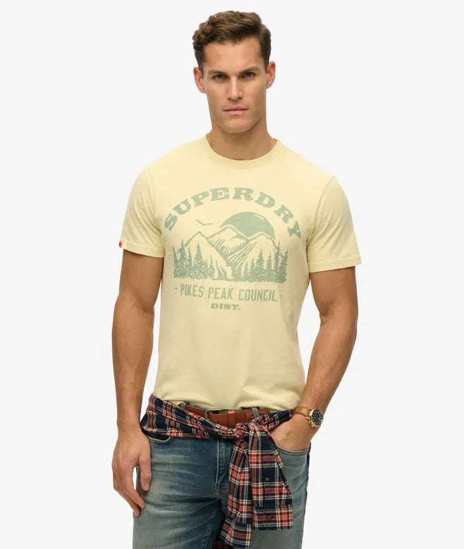 Lo-fi Outdoor Mono Relaxed T-Shirt
