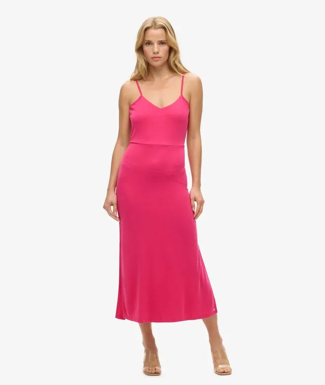 Jersey Open Back Dress