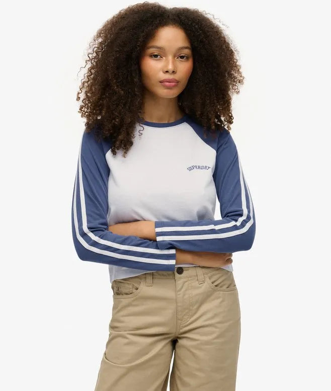 Essential Logo Retro Long Sleeve Top