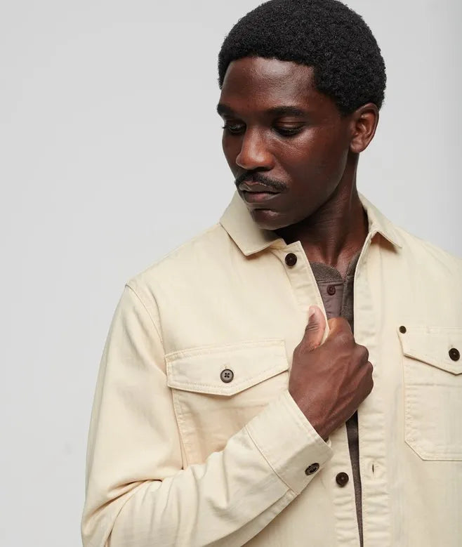 The Merchant Store - Herringbone Overshirt