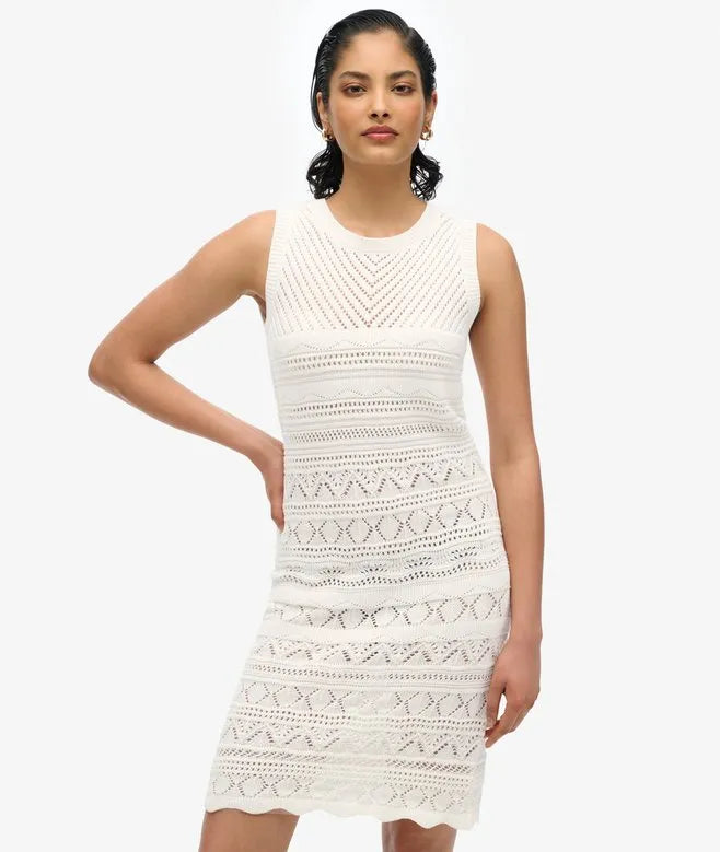 Crochet Mini Dress
