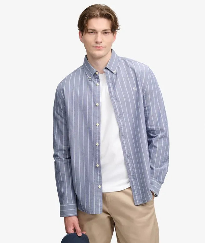 Preppy Oxford Long Sleeve Shirt
