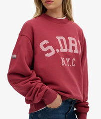 Athletic Essentials Slouchy Crew Sweatshirt