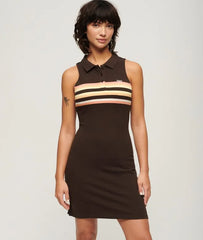Jersey Polo Mini Dress