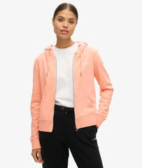 Plain Zip Hoodie