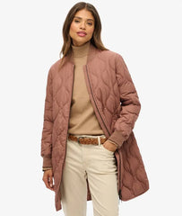 Longline Quilted Liner Jacket