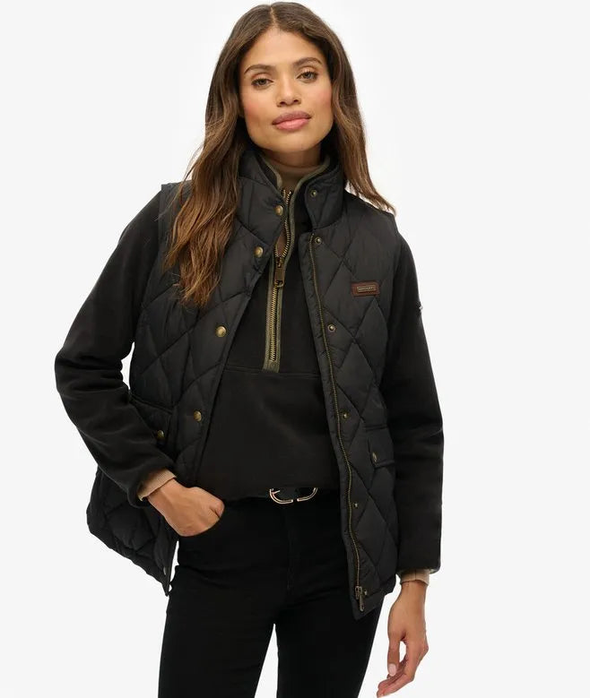 Cord Trimmed Liner Gilet